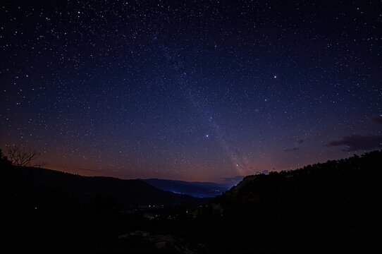 Dark evening setting - Powered by Adobe