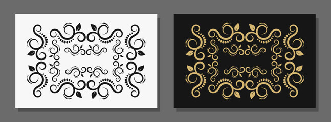 illustration mandala arabesque floral ornament design vector