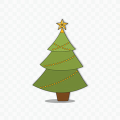 Winter and Christmas Hand Drawn Vector Set with Holiday Decorations, Snowflakes, Gifts and Festive Elements