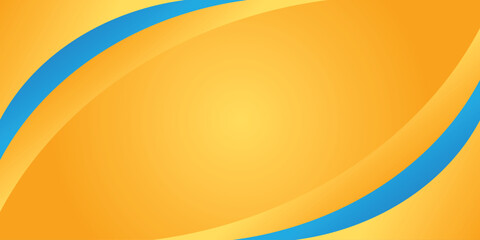 Abstract blue, yellow, red, black and green gradient line dynamic simple curve smooth design modern premium elegant background vector corner&nbsp;&nbsp;illustration.