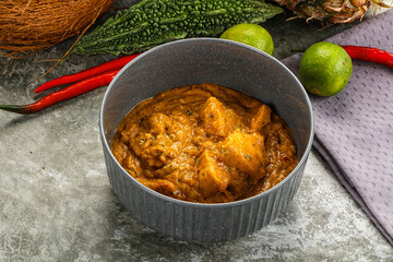 Indian cuisne - Chicken massala with sauce