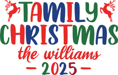 tamily christmas the williams 2025