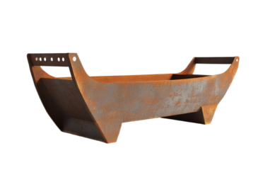 Feed trough on white background,png