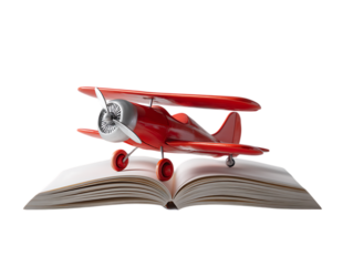 Toy airplane realistic model for kids