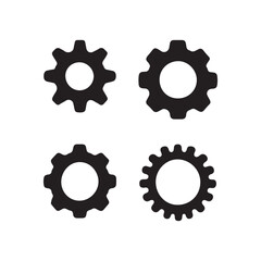 Gear Tooth Diversity – Exploring Mechanical Precision in Minimal Icons