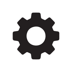 Simplified Gear Icon – A Universal Symbol of Control and Configuration