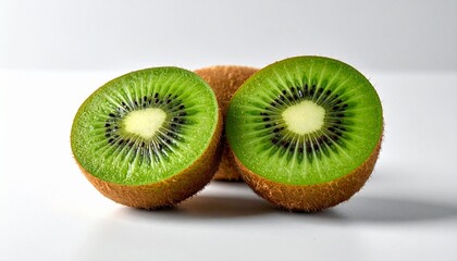 kiwi fruit isolated on white background