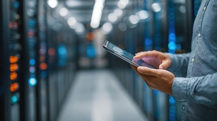 man using a mobile phone