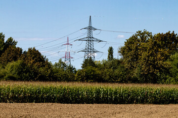 high voltage power lines