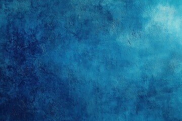 A textured blue surface showcasing various shades of blue, creating a serene and calming effect.