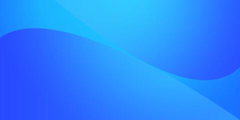Abstract illustration background of curved waves in a blue gradient.
