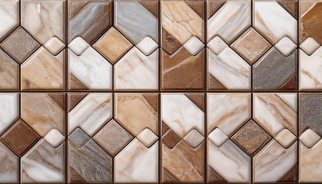 realistic stone tile background square marble wall seamless pattern kitchen floor granite tile design banner flat antique rock block structure geometric marble tile surface macro view