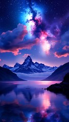 sunrise over the mountains