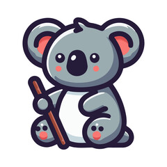 Obraz premium koala illustration design