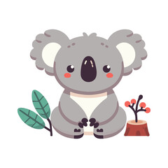 koala illustration design