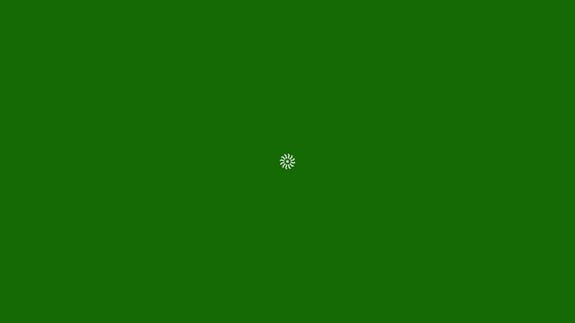 Explosive circular fireworks burst with bright line effects, looping green screen motion graphics element for festive intros, overlays, and cin