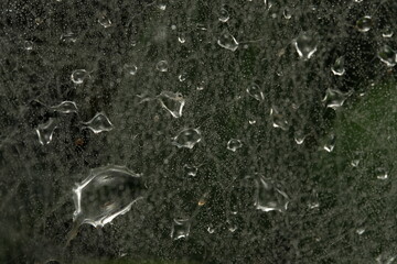 rain drops on the window