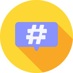 Social Media icon vector image. Suitable for mobile apps, web apps and print media.