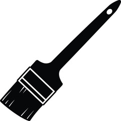 Paint brush vector illustration scalable eps icon for design projects