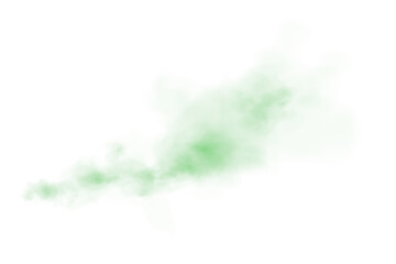 Light Green Smoke PNG Transparent Cloud Effect with Soft Mist and Vapor Texture