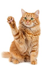 Obraz premium maine coon cat isolated