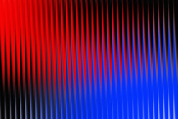 Abstract Red and Blue Vertical Stripes with Gradient Effect and Black Edges background