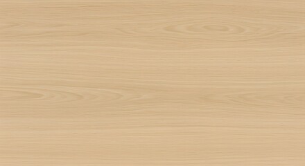 Naklejka premium A smooth and light wood texture with subtle horizontal grain, offering a clean, contemporary, and minimalist background ideal for various design applications