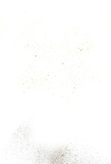 Scattered gold dust, shimmering particles isolated PNG, Golden dust effect, luxury sparkle decoration PNG
