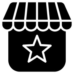 Top Seller glyph icon