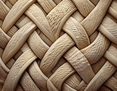 neutral interlocking woven design textured background with stone like pattern
