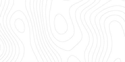 The color is a consistent light gray giving the image a clean and modern aesthetic, Lines Topographic contour lines map seamless pattern, Topography and geography map grid abstract backdrop. © Daiyan