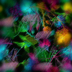 Watercolor bouquet of flowers, Beautiful abstract splash of paint, fashion illustration.Orchid flowers, poppy, cornflower,pansies, viola, field or garden flowers. seamless watercolor floral background