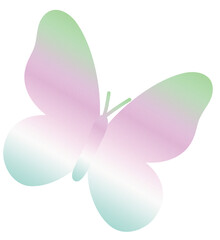 Pastel Butterfly Illustration