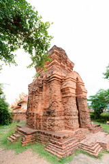 Ancient Cham tower in Vietnam