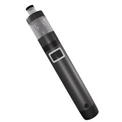 Electronic cigarette modeled in 3D/ PNG (color : Black)