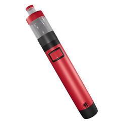 Electronic cigarette modeled in 3D/ PNG (color : Crimson red)