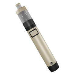 Electronic cigarette modeled in 3D/ PNG (color : Soft butter yellow)