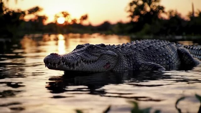 alligator in the everglades