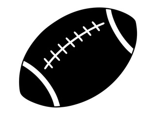 American football black silhouette vector,american player