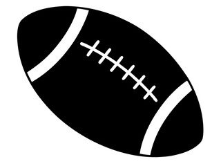 American football black silhouette vector,american player