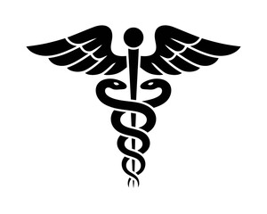 Scalable vector illustration of caduceus medical symbol healthcare healthcare symbol healthcare icon medical icon health icon healthcare emblem professional medical symbol