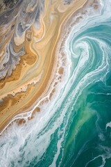 blue water surface abstract background