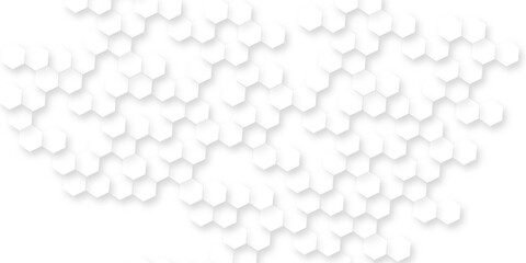 Abstract modern dynamic and geometric patterns of white hexagon background featuring clean geometric symmetry, subtle depth, and modern minimalistic visual elegance.
