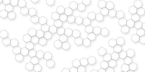 minimal geometric shapes, clean light texture, elegant futuristic pattern, modern geometric white background with various geometric hexagon, Modern white abstract background with smooth soft curves.