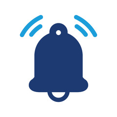 notofication bell colored icon vector design good for web or mobile app