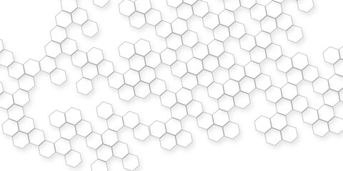 abstract geometric patterns of hexagon Modern white hexagonal seamless background with subtle geometric texture ideal for clean designs.