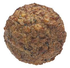 Falafel ball isolated