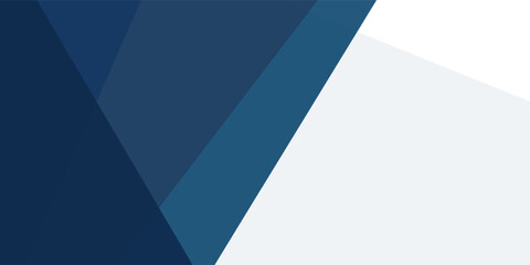 Obraz premium White and blue abstract background. Modern abstract blue and white banner background with geometric shapes. Vector eps10
