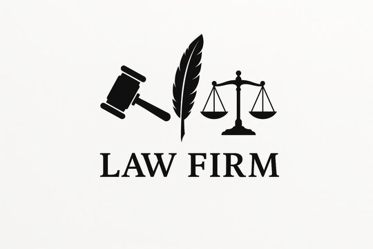Law Firm Logo, AI Generation - Powered by Adobe