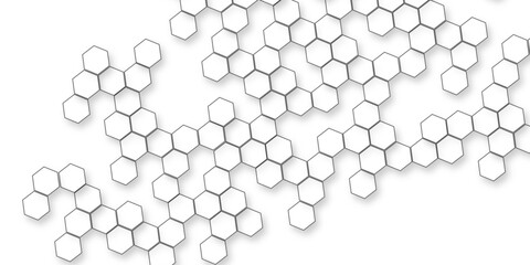 modern geometric white background with various geometric hexagon, Modern white abstract background with smooth soft curves, minimal geometric shapes, clean light texture, elegant futuristic pattern.